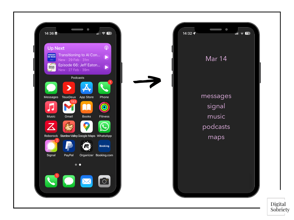 Turn iPhone into a Light Phone