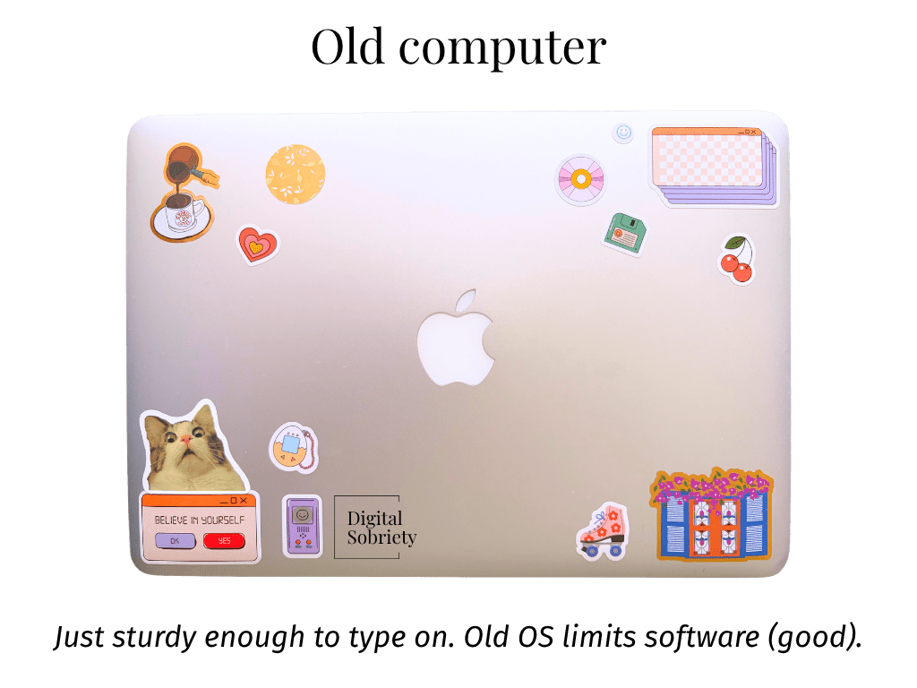 Old computer - Macbook Air 2017
